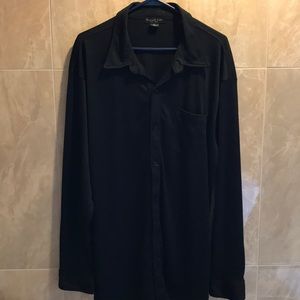 Polyester long sleeve dress shirt